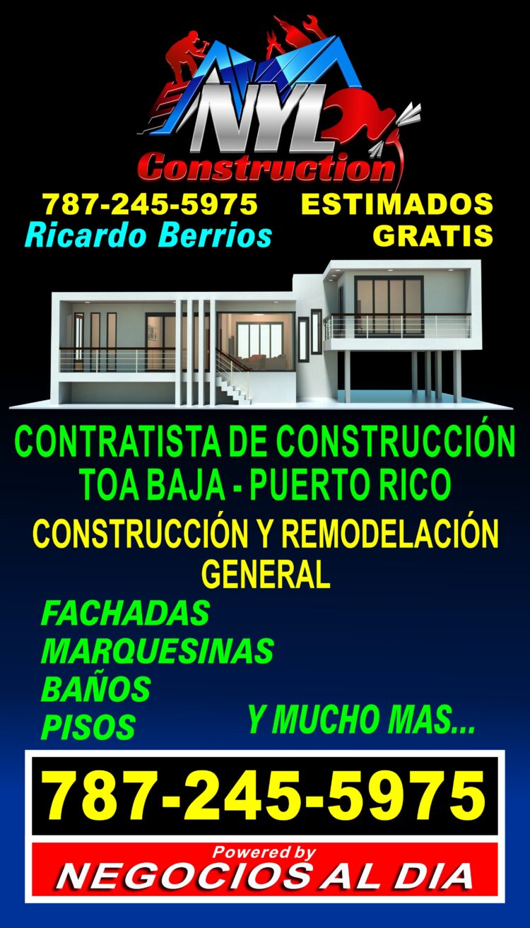 contratista de construccion toa baja - puerto rico