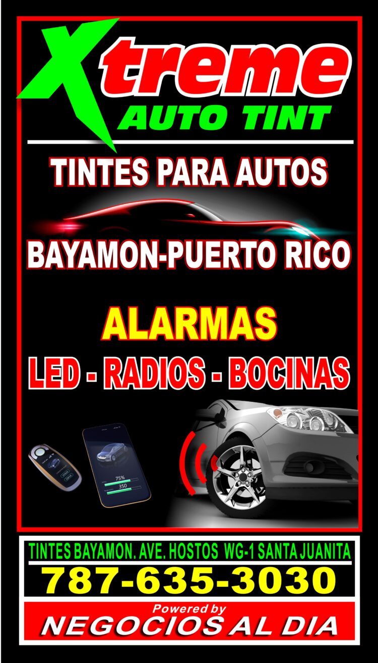 tintes bayamon, tintes para autos bayamon, tintes para carros bayamon