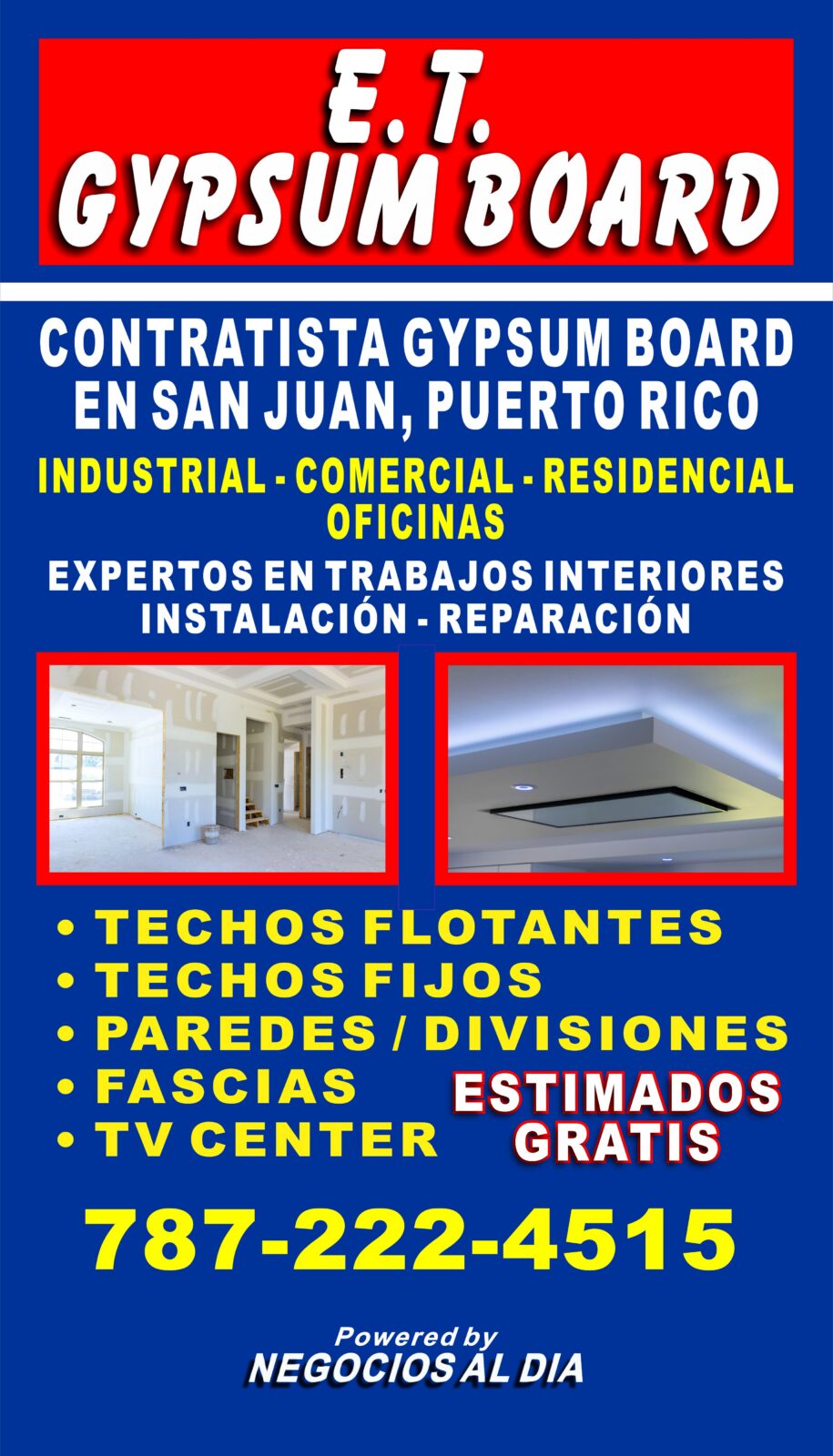 https://negociosaldia.com/et-gypsum-board-contratista-gypsum-san-juan-puerto-rico/