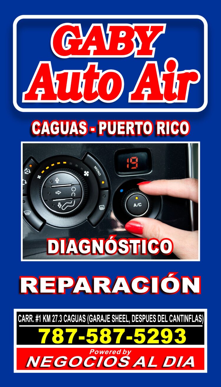Gaby Auto Air | Auto Air Caguas | Auto Air Guaynabo | Mecanico Auto AIr Caguas | Tecnico Aire de Autos Caguas