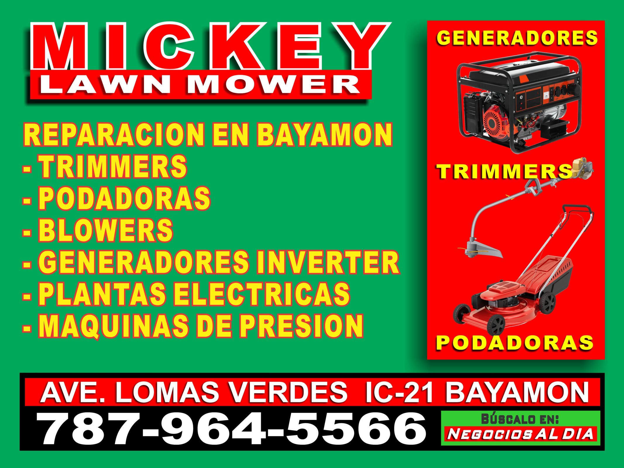 plantas electricas bayamon, trimmers bayamon