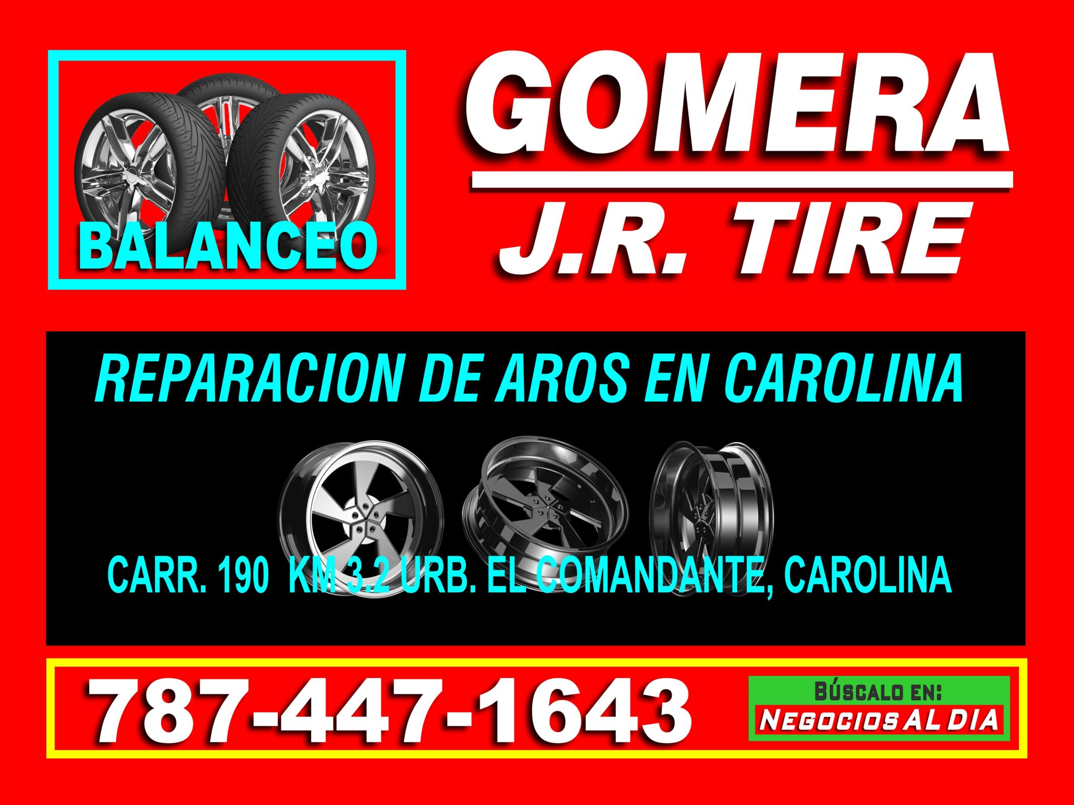 REPARACION DE AROS EN CAROLINA