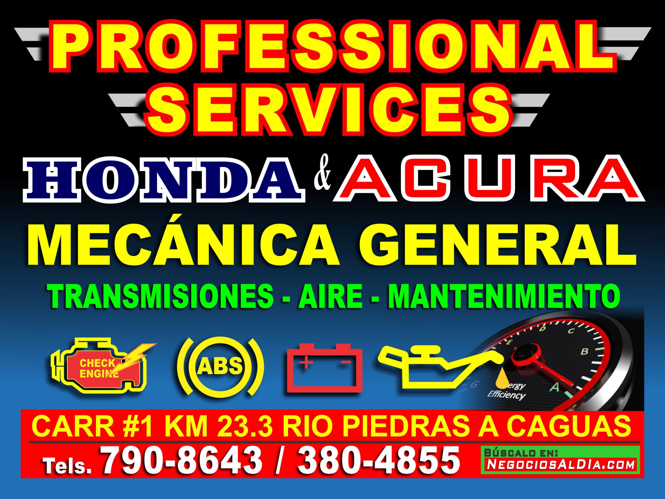 mecanico honda y acura san juan